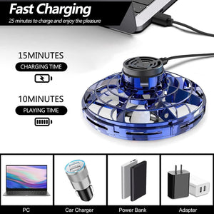 Gravity-Defying Flying Spinner