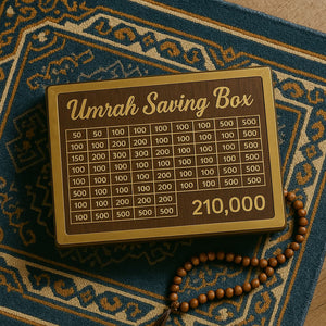 BAZAAR TRENDZ™ – Umrah Saving Box