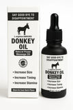 Donkey Oil – L-Arginine Enriched Massage Oil for Men | Boost Size, Timing & Stamina – 30ml