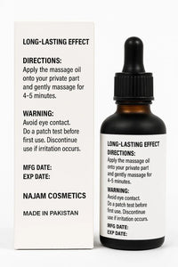 Donkey Oil – L-Arginine Enriched Massage Oil for Men | Boost Size, Timing & Stamina – 30ml